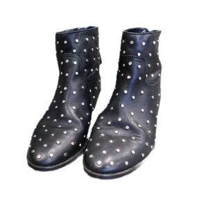 Zadig & Voltaire Teddy Leather Boots in Size 38